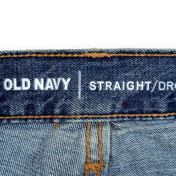 Old Navy Straight Med Wash Mens Blue Jeans 31 x32 - Picture 9 of 10